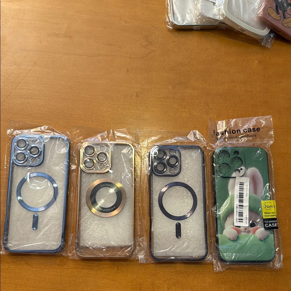 IPHONE 16 Pro Max stylist Blue and Gold Cell Phone Cases for Ultimate Protection